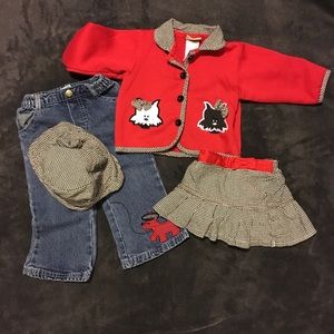 Duck Duck Goose Girls 2-way outfit